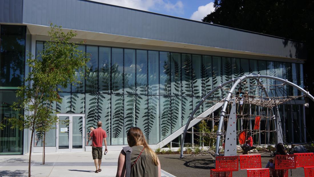 Fern Facade Exterior with People