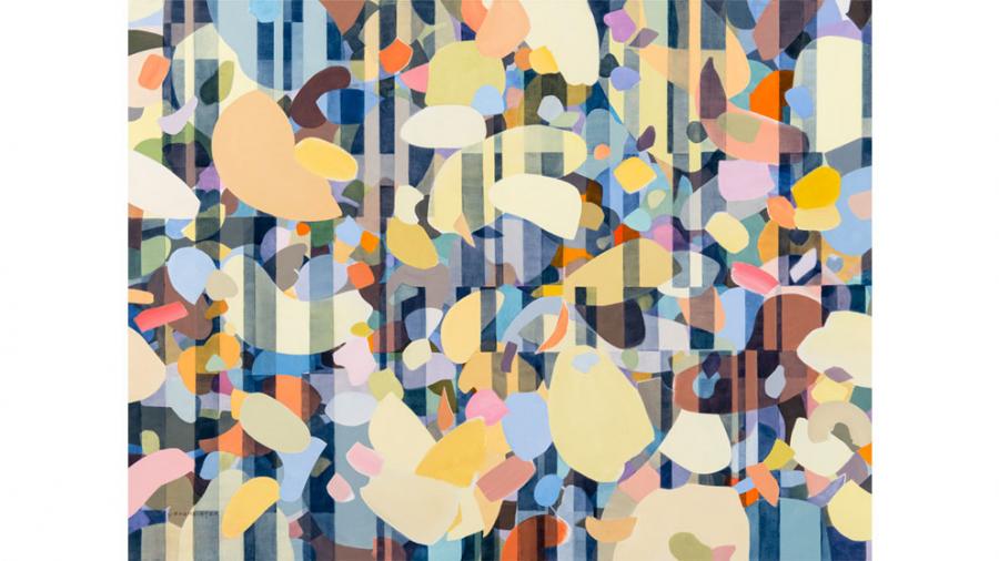 Art Work by Nicoletta Baumeister - A Busy Street