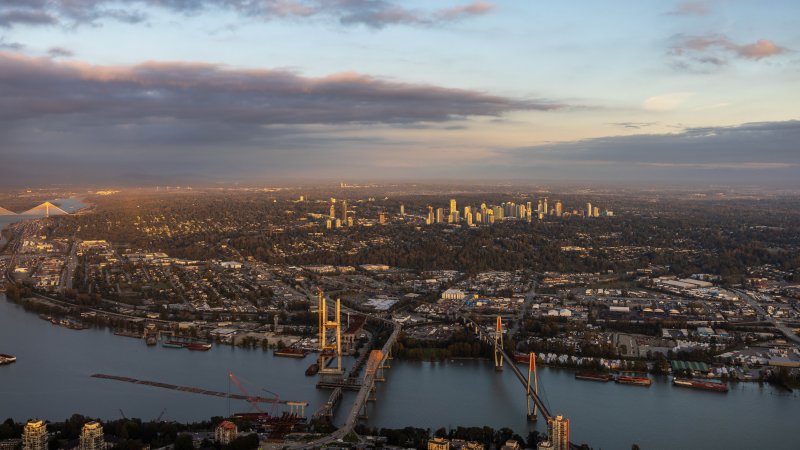 aerial of surrey