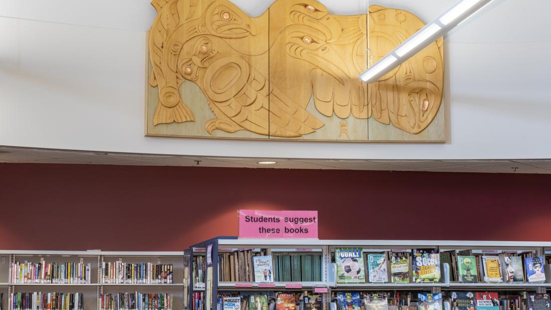 All our Relations detail in school library