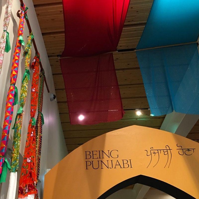 Being Punjabi exhibit entrance