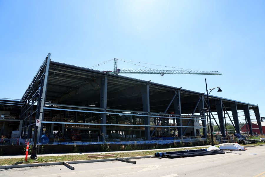 construction of arena
