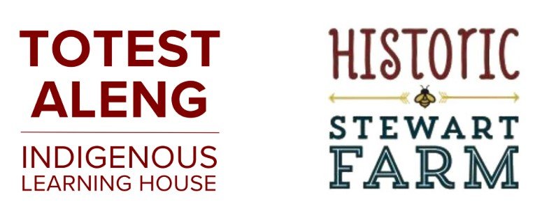 logos for Totest Aleng and Historic Stewart Farm