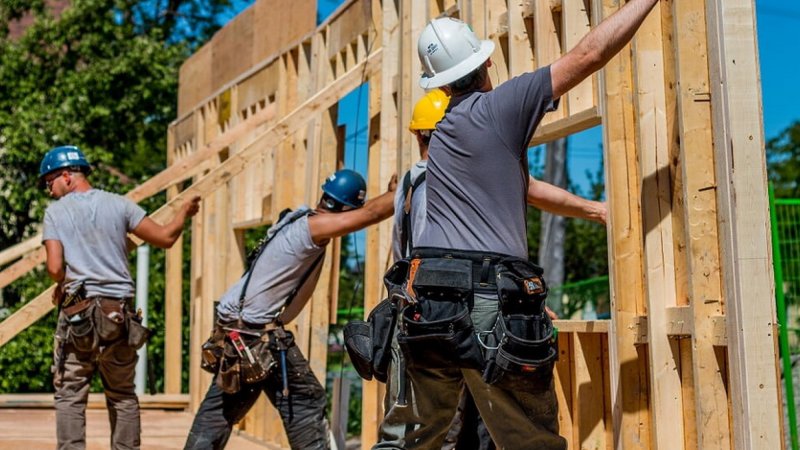 Construction Workers Framing