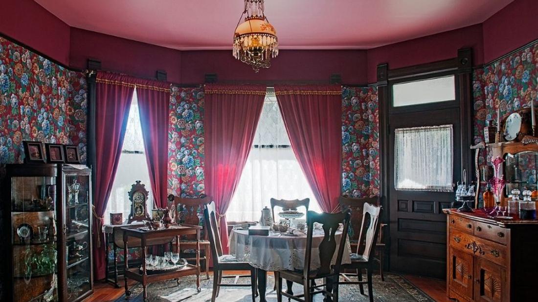 The dining room
