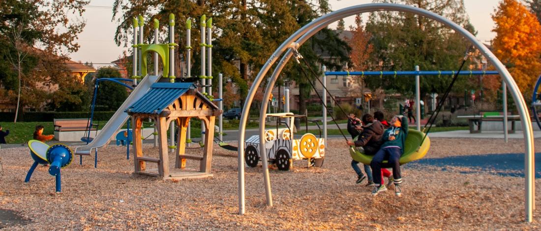 Francis Park Playground in the Fall