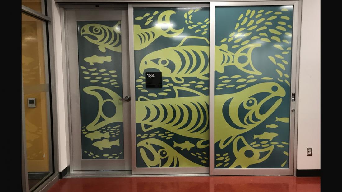 Green Salmon ESS Art