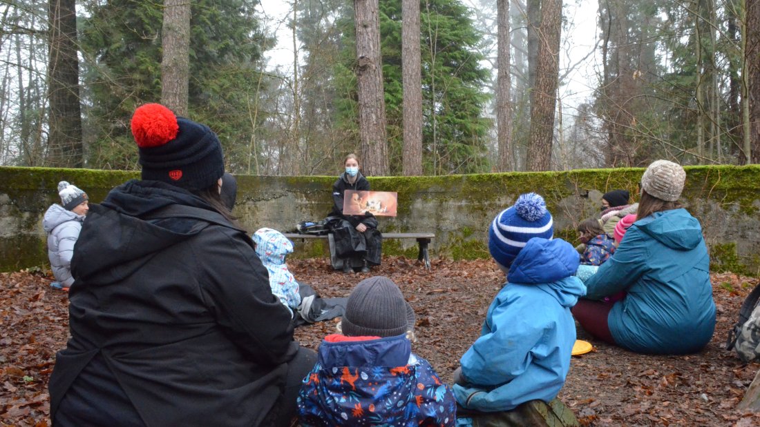 storytime at the surrey nature centre