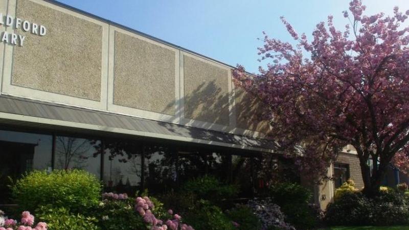 exterior of Guildford Library branch in Surrey