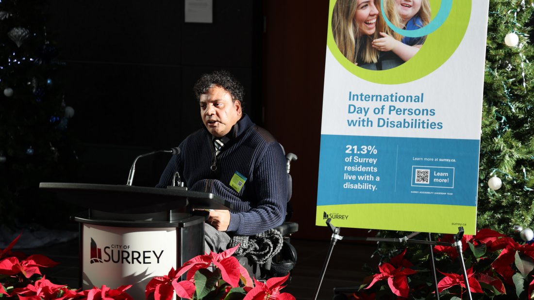 International day of persons with disabilities introduction ceremony