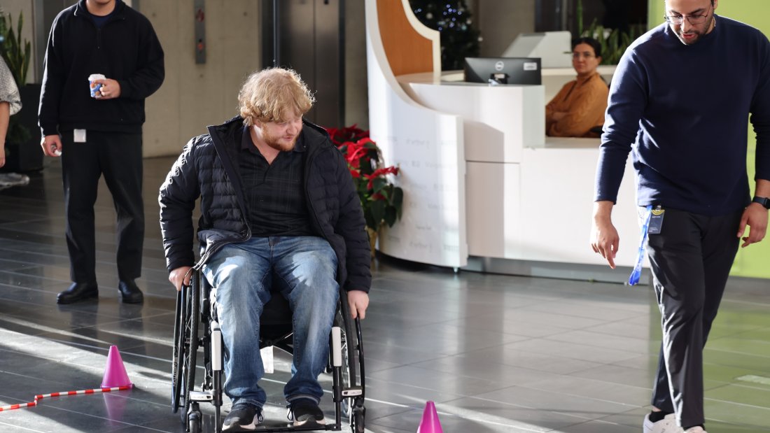 International day of persons with disabilities obstacle course