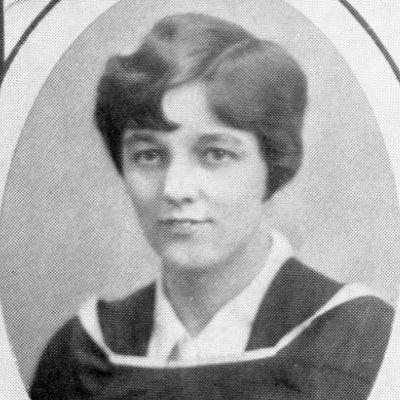 An archival image of Irene Bourassa