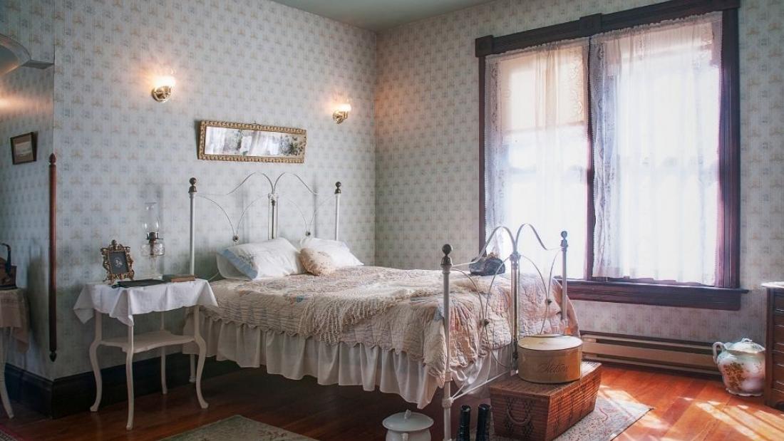 The master bedroom