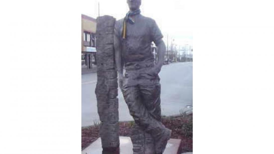 The Farmer represents Cloverdale’s agricultural history. 