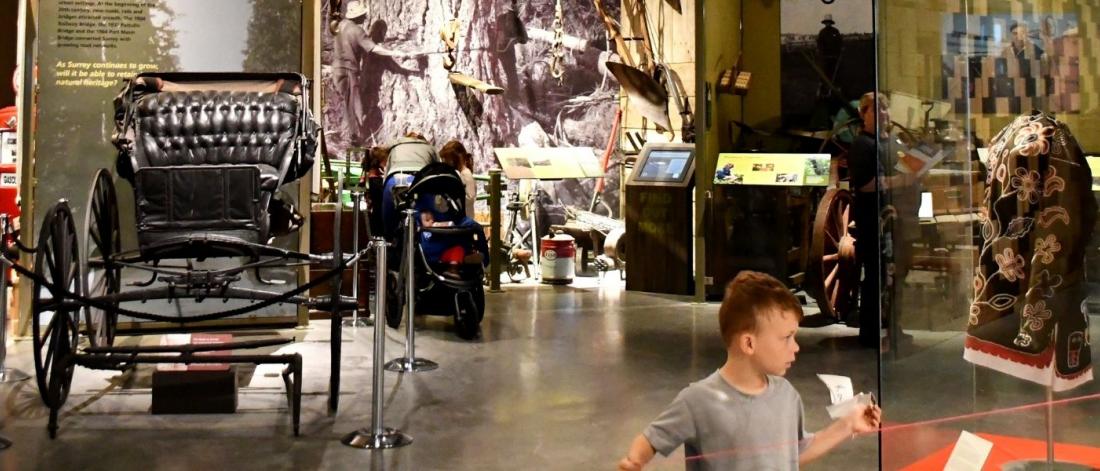 Interior of Museum of Surrey