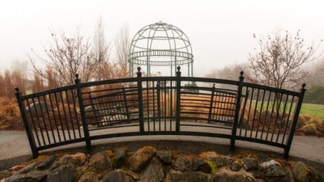 Gazebo in Hawthorne Gardens