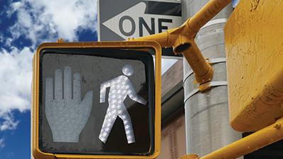 Pedestrian walk light 