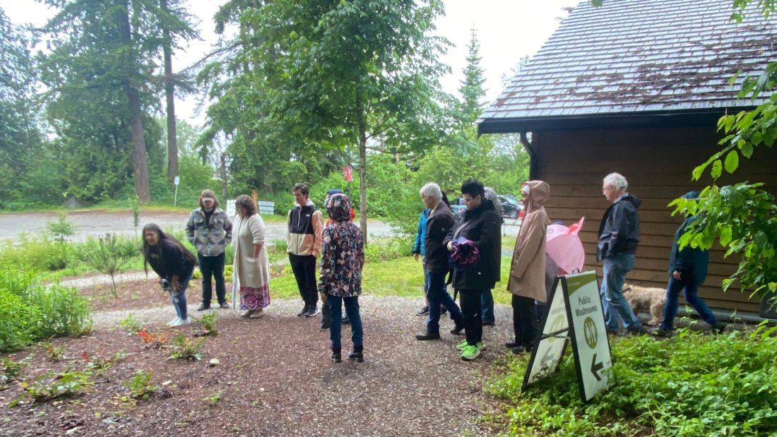 People on a walk