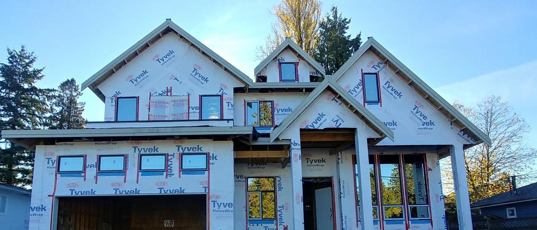 Residential home under construction