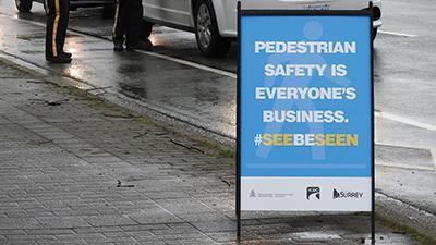 road safety sign