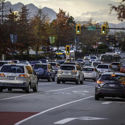 many cars on king george highway