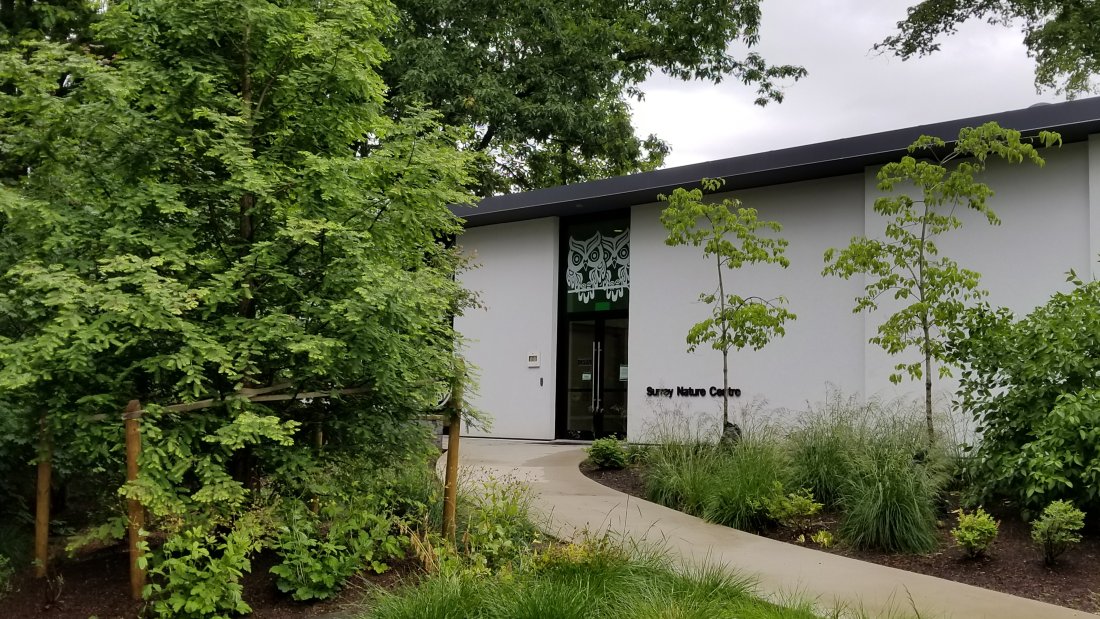 surrey nature centre entrance