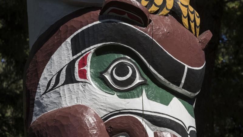 Surrey Columbian Centennial Totem 