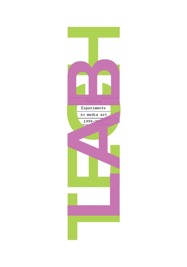 TechLab: Experiments in media art 1999-2019 book cover