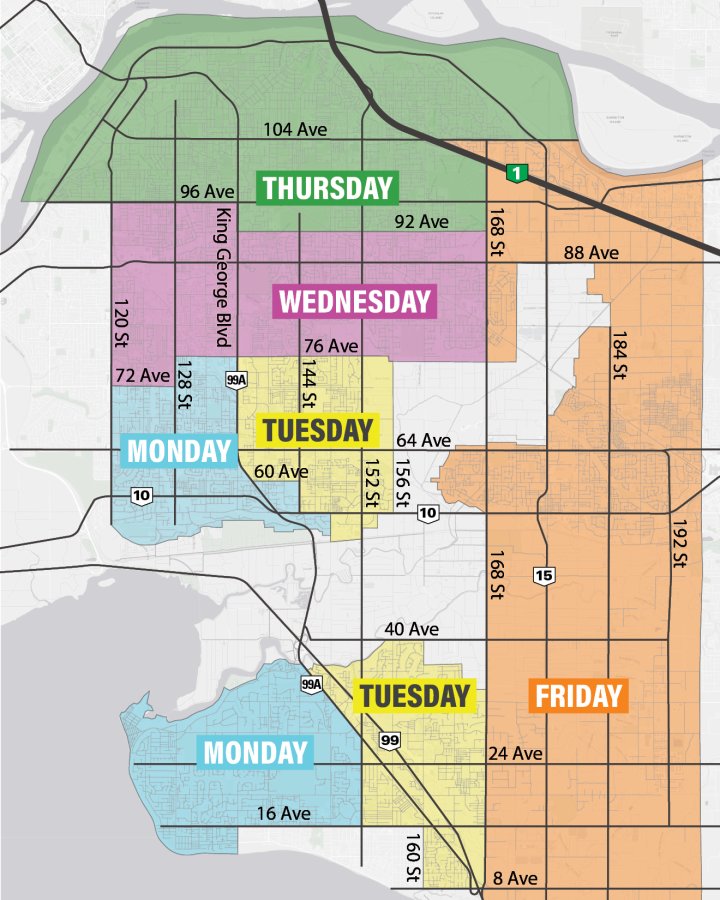 Collection Day Map