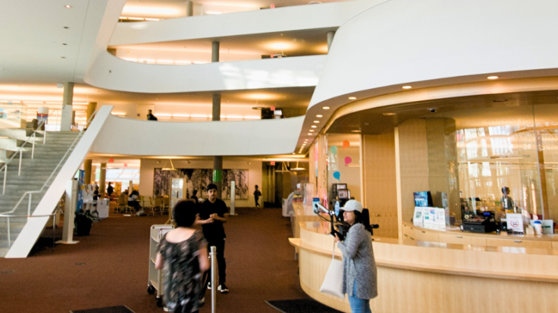 City Centre Library entrance