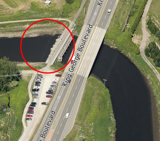 Serpentine: Sea Dam (King George Blvd) Access